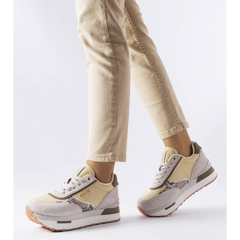 Sneakers Big Star beige LL274364 1