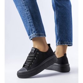 Sneakers nere Lee Cooper LCW-23-44-1624L nero 1