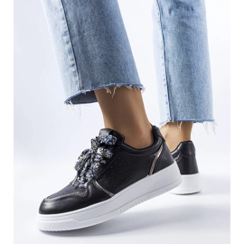 Scarpe da ginnastica nere 85-872 nero 1