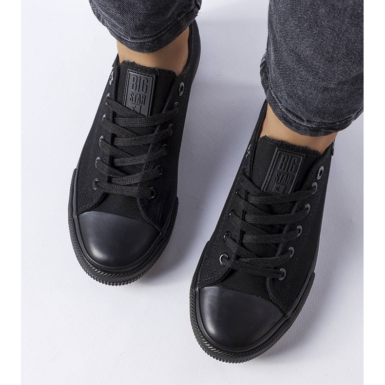 Sneakers Big Star KK274009 in tessuto nero 1