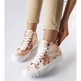 Sneaker Big Star in fantasia beige LL274048 1