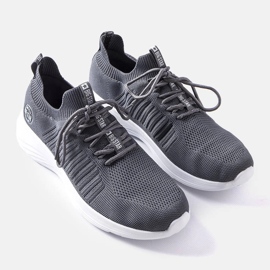 Sneakers Big Star da uomo grigie JJ174290 grigio 1