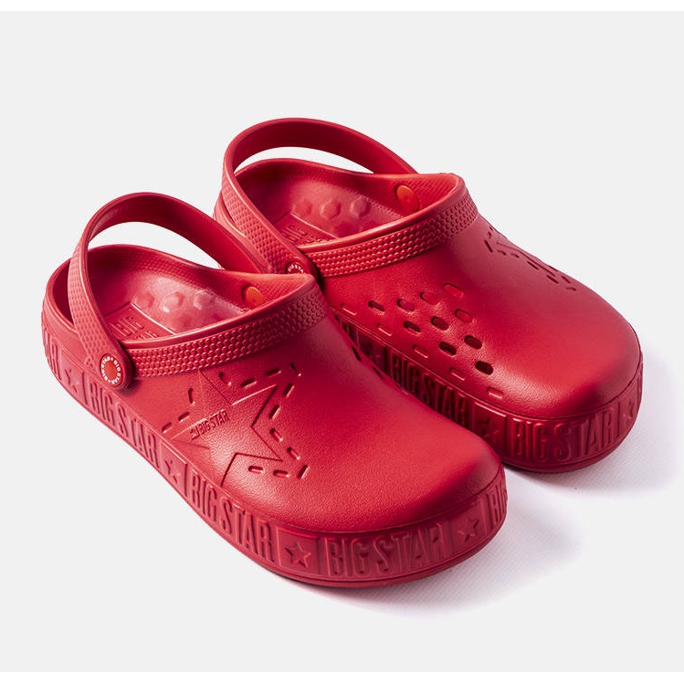 Pantofole rosse Big Star II175004 rosso 1