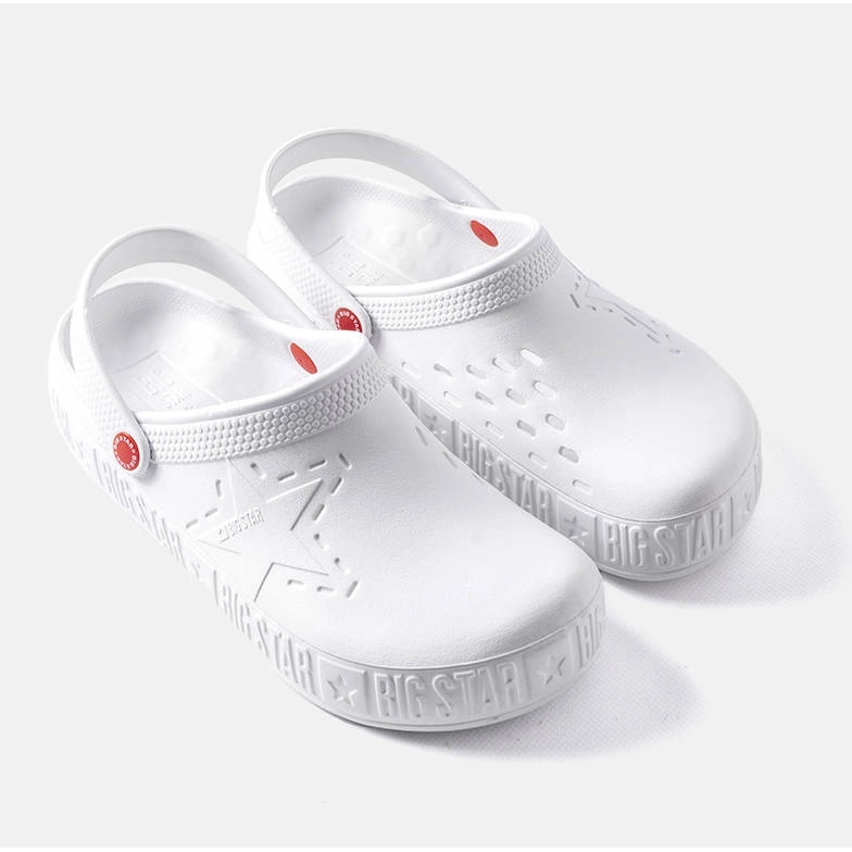 Pantofole Big Star II175003 bianche bianco 1