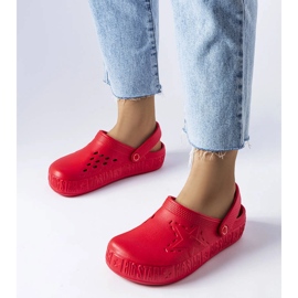 Pantofole rosse Big Star II275004 rosso 1