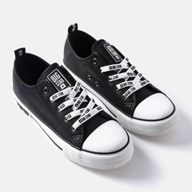 Sneakers nere per bambini Big Star KK374039 nero 1