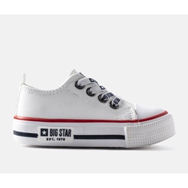 Sneakers bianche per bambini Big Star KK374042 bianca 1