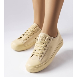 Sneakers in tela beige di Big Star LL274094 1
