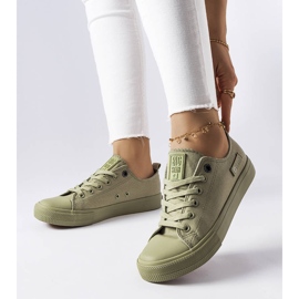 Sneakers verdi di Big Star LL274028 verde 1
