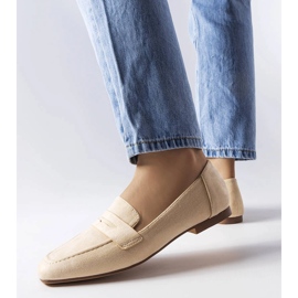 Mocassini in ecopelle beige di Meilleur 1
