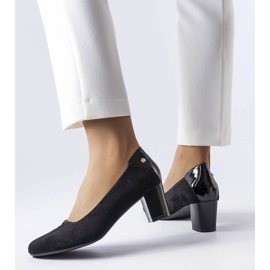 Vinceza eleganti décolleté nere nero 1