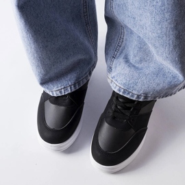 Sneakers con zeppa CinqMars nere nero 2