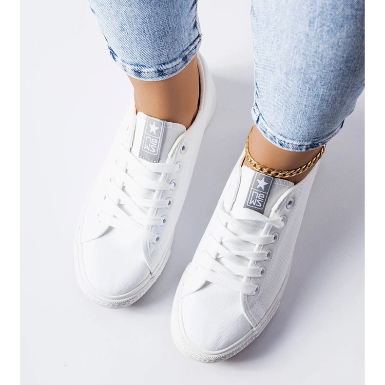 Evento Sneaker classica bianca Ancelote 1