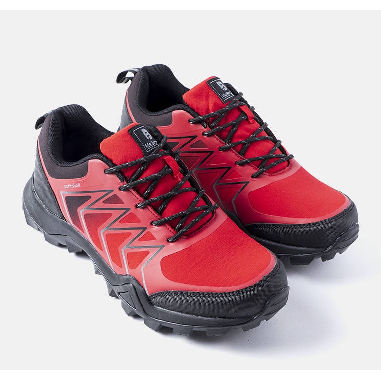 Scarponcini da trekking rossi Delmare rosso 1