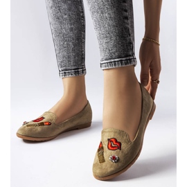 Ballerine decorative Hillcrest verde 1