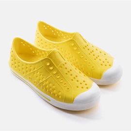 Ciabatte da piscina gialle per bambini Peppin giallo 1