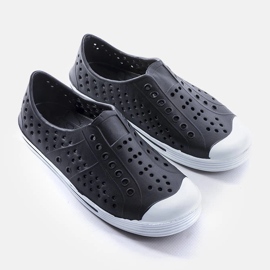 Ciabatte da piscina nere per bambini Peppin nero 1