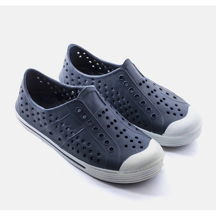 Ciabatte da piscina per bambini Peppin blu navy 1