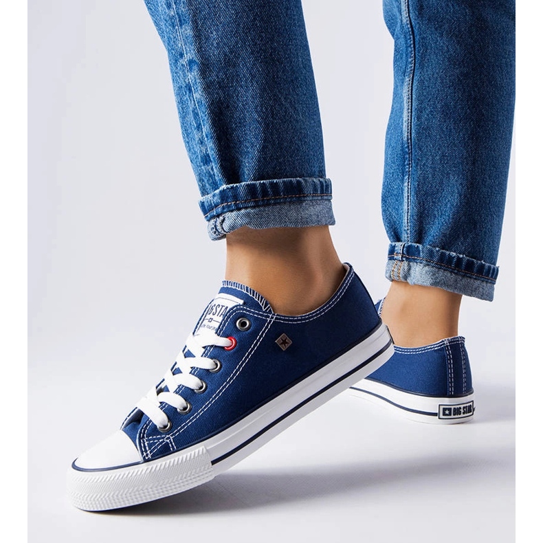 Sneakers classiche blu navy Big Star T274021403 1