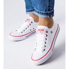 Sneaker classica Big Star T274022101 bianca 1