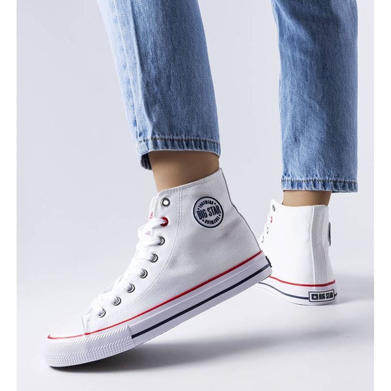 Sneakers Big Star T274026101 bianche bianca 1