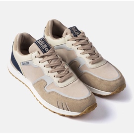 Sneaker Big Star in camoscio beige LL174123 1