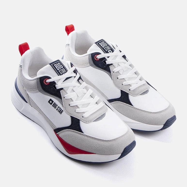 Sneakers Big Star LL174235 bianche bianco 1