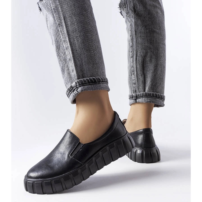 Francesina nera LS5379 Tortora nero 1