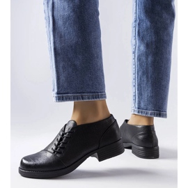 Scarpe nere LS5379 nero 1