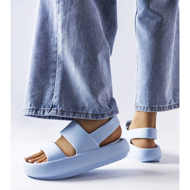 Sandali Émond blu 1