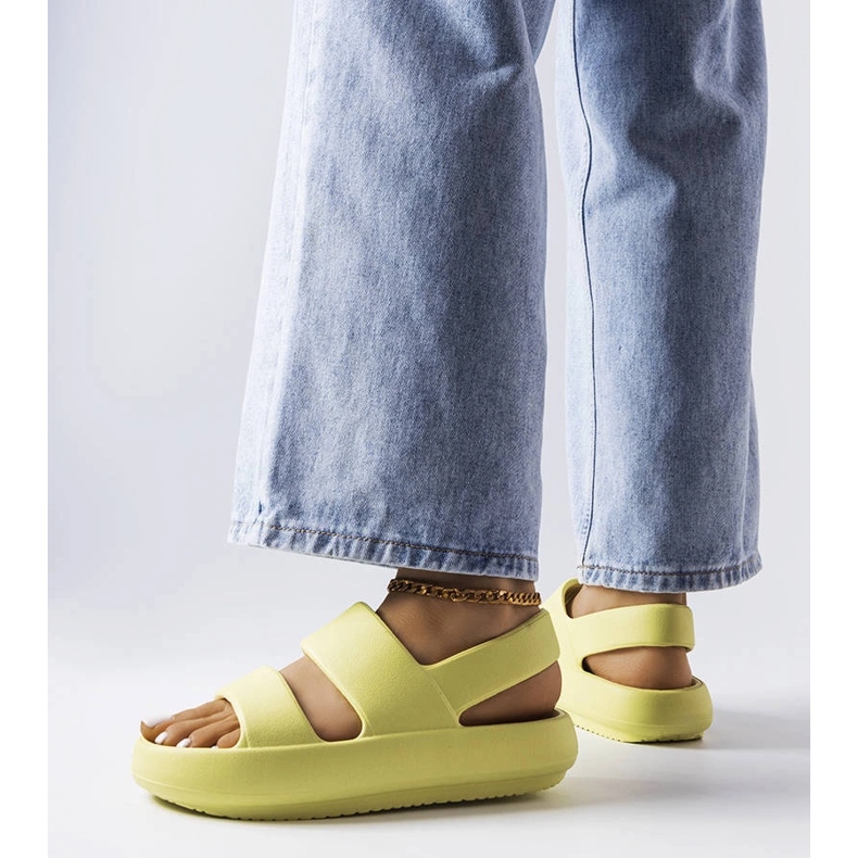 Sandali Émond verdi verde 1