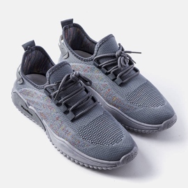 Sneakers da uomo grigie di James grigio 1