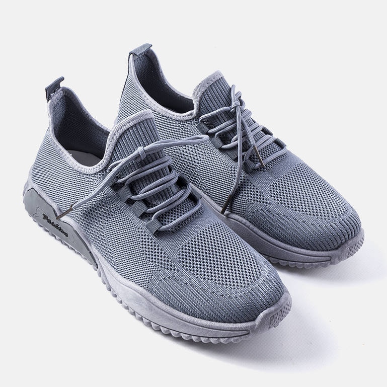 Sneakers Benjamin grigie da uomo grigio 1