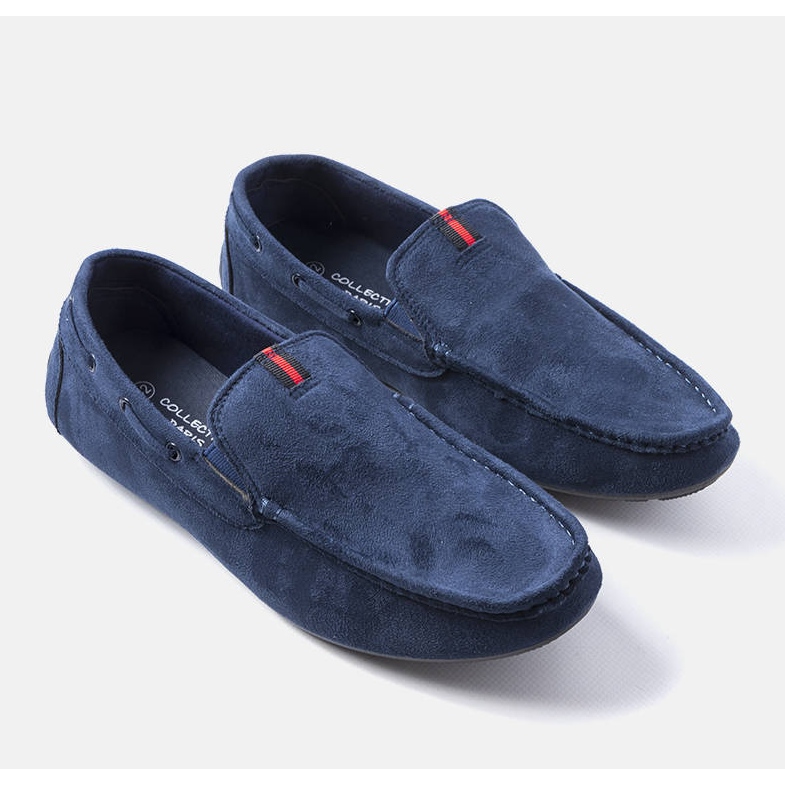 Mocassini blu navy da uomo di Nashville 1