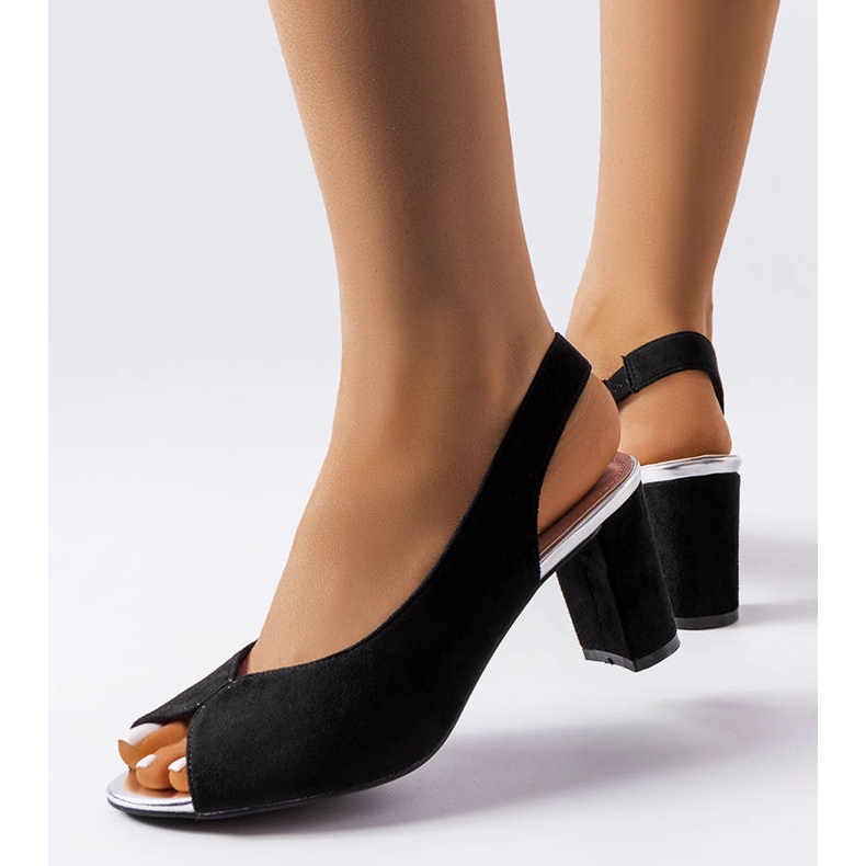 Sandali eleganti neri di Giroux nero 1