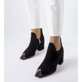 Stivali Karino in pelle nera nero 1
