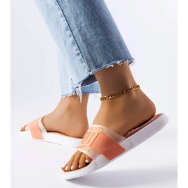 Pantofole in gomma beige di Paris 1