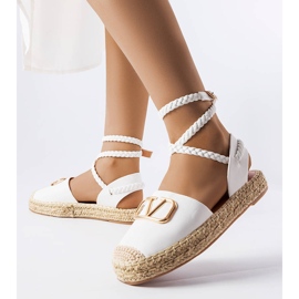 Espadrillas stringate Parent bianche bianco 1