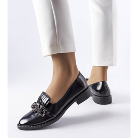 Scarpa laccata nera Butternut nero 1
