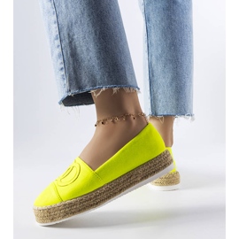 Espadrillas neon con plateau di Southfield giallo 1
