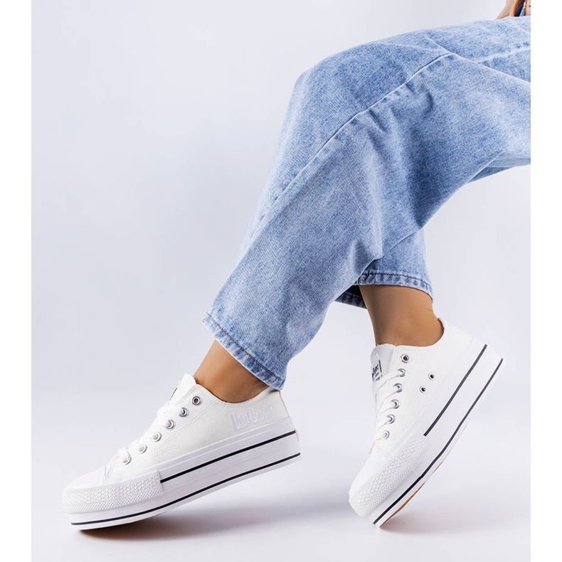 Sneakers bianche Lee Cooper LCW-22-31-0842L bianco 1