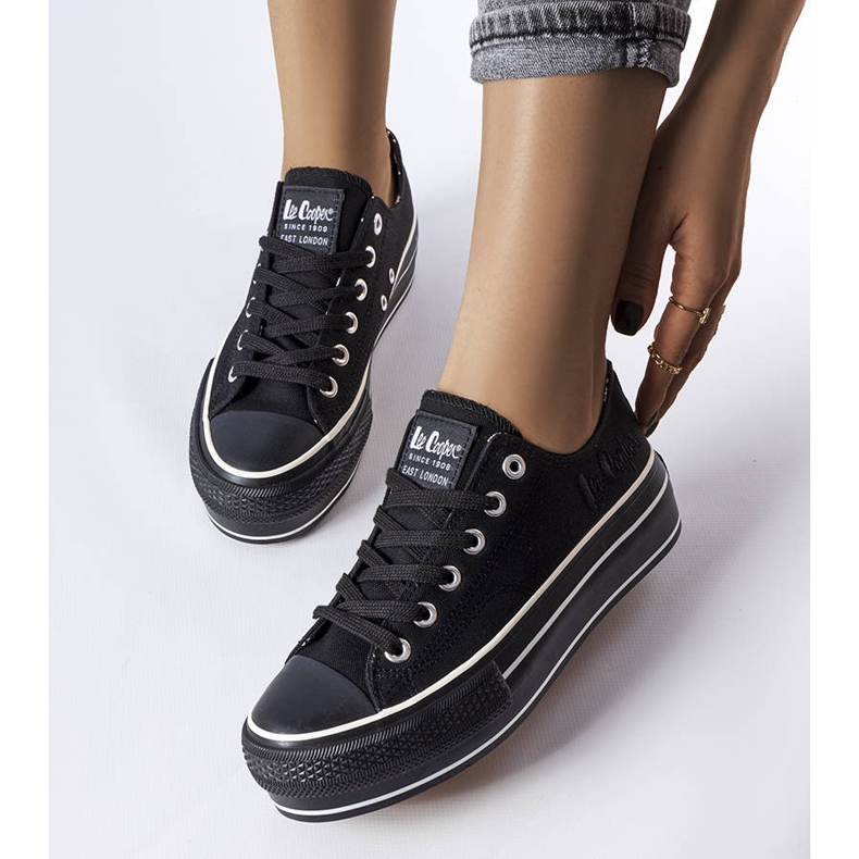 Lee Cooper LCW-22-31-0843L sneakers nere nero 1