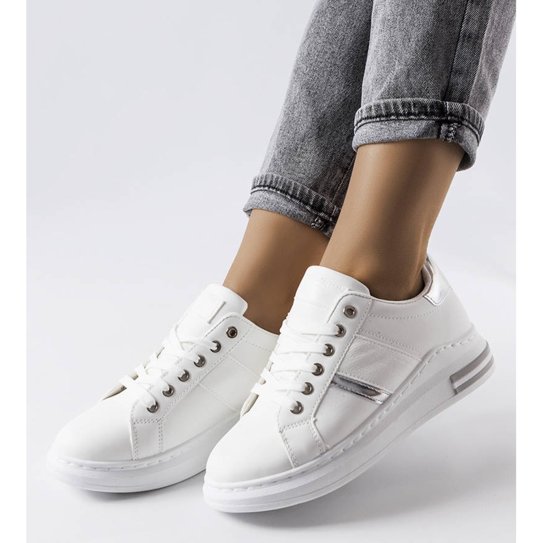 Sneakers bianche con inserti di Deans bianco 1