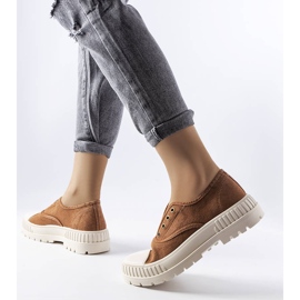 Sneakers marroni di Walton marrone 1