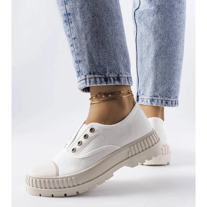 Sneakers bianche di Walton bianca 1