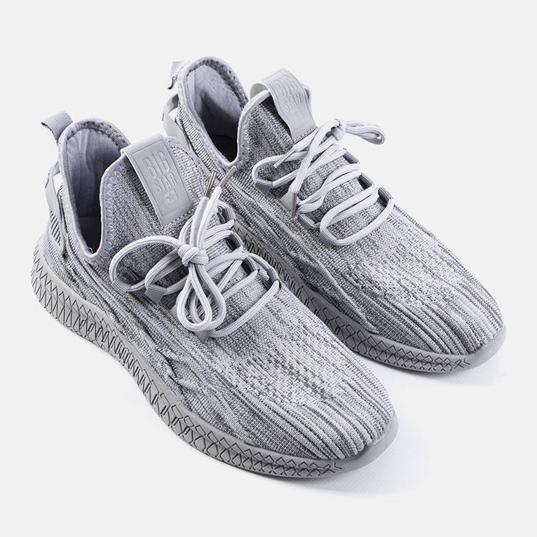 Sneakers da uomo Big Star grigie LL174339 grigio 1