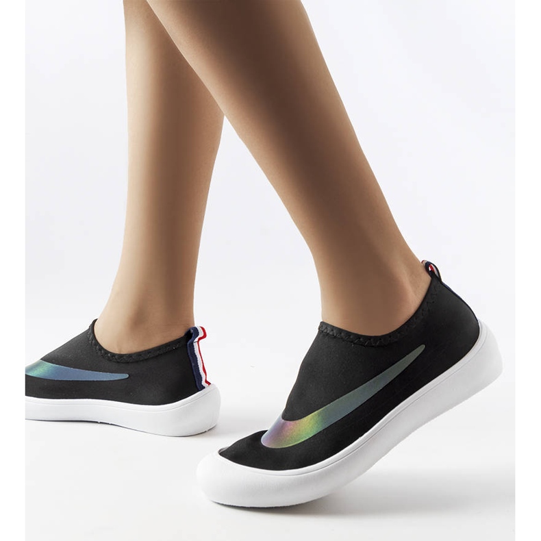 Sneakers elastiche nere di Stover nero 1