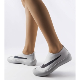 Sneakers elastiche grigie di Stover grigio 1