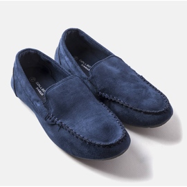 Mocassini blu navy da uomo Sterlington 1