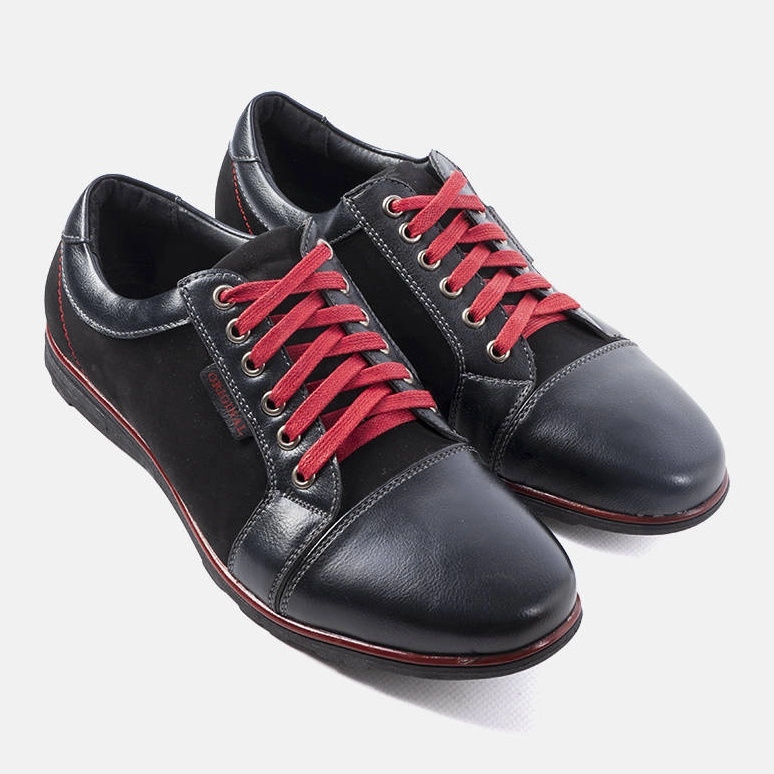 Brogue da uomo eleganti nere di Brisebois nero 1